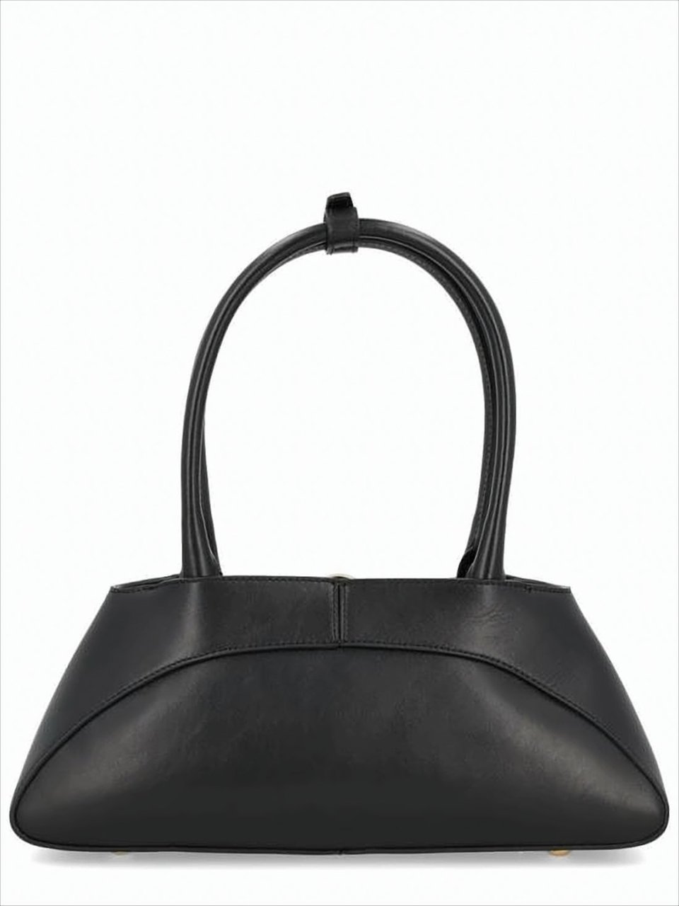 Marine Serre Aurora Baguette Crescent Accent Shoulder Bag Zwart