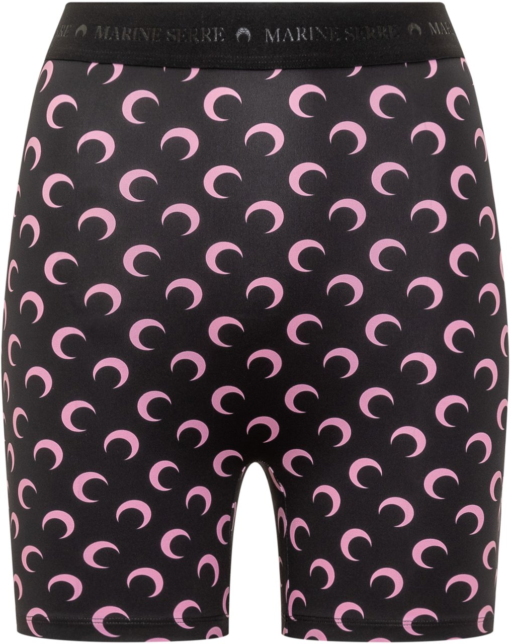 Marine Serre Shorts Marine Serre Moon Print Zwart