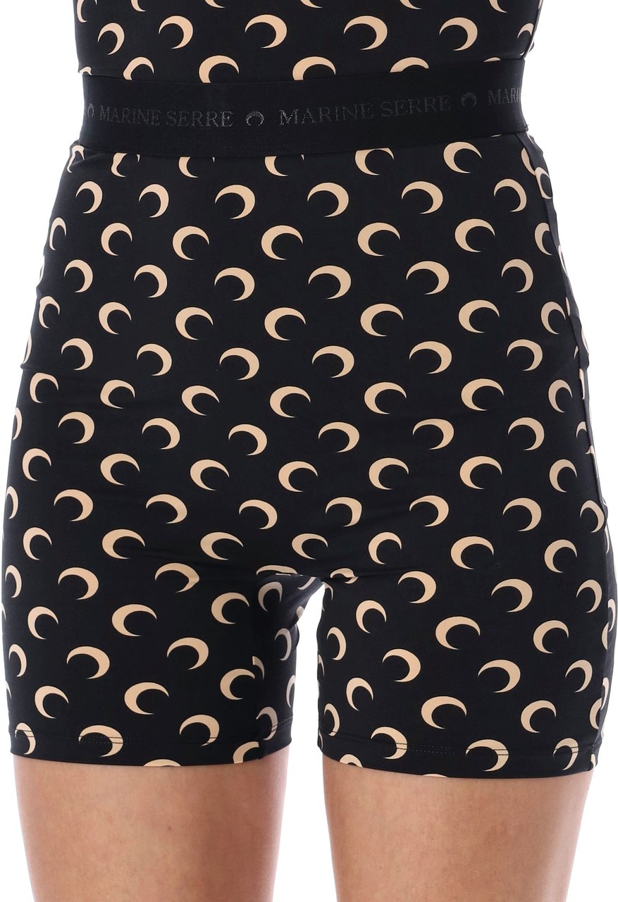 Marine Serre Ciclista Moon Black Moon Tan Divers