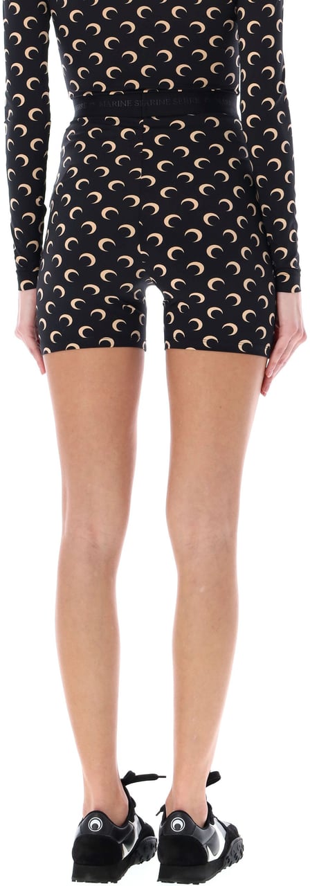 Marine Serre Ciclista Moon Black Moon Tan Divers