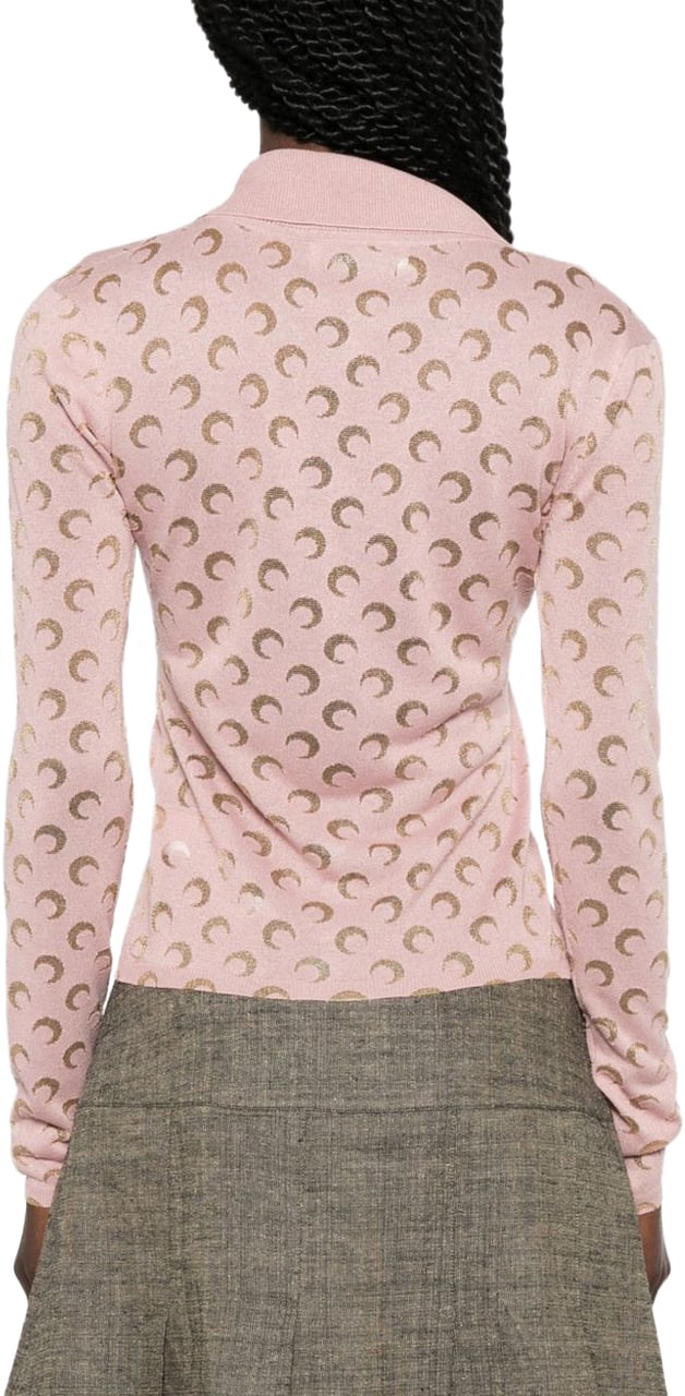 Marine Serre Shirts Rosa Roze