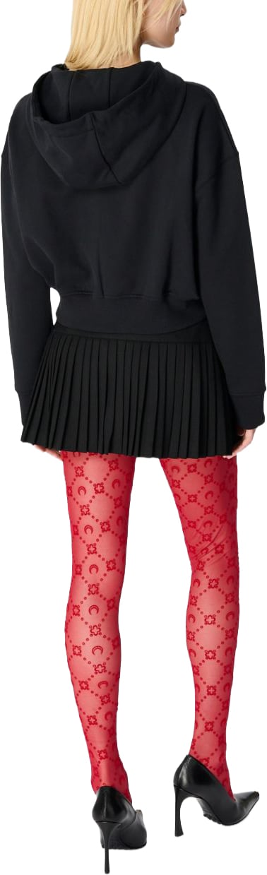 Marine Serre Sweaters Black Zwart