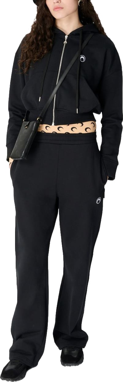 Marine Serre Sweaters Black Zwart