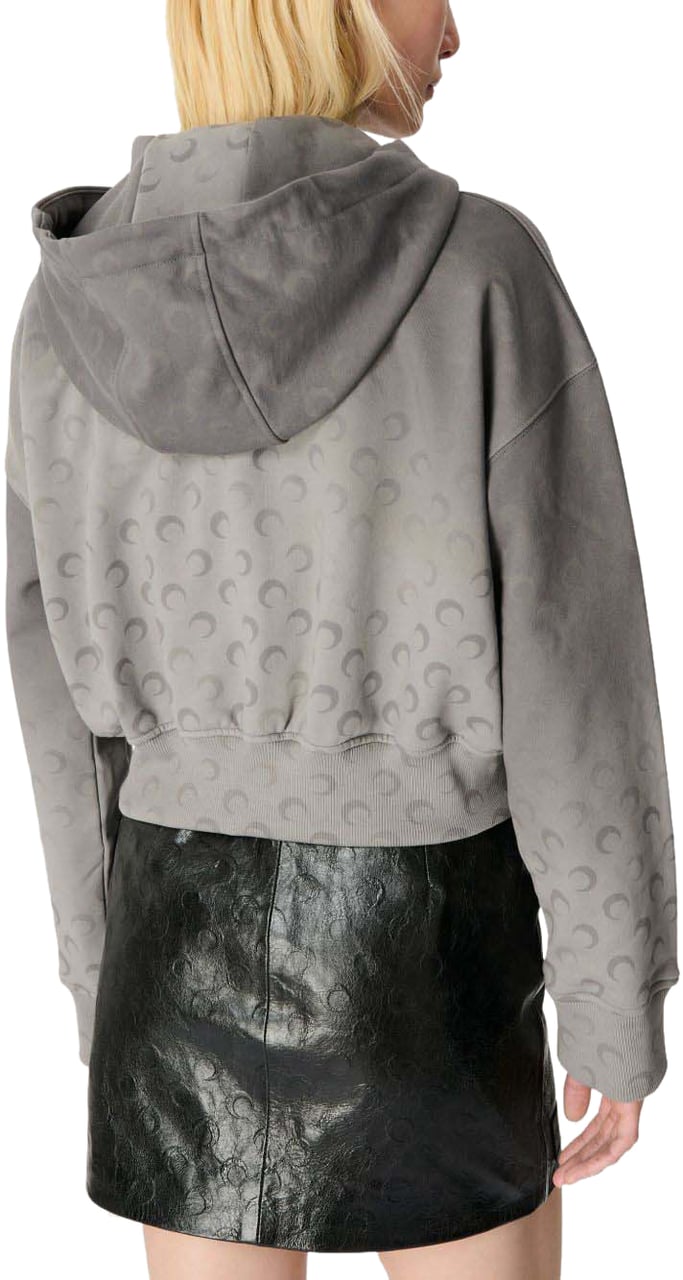 Marine Serre Sweaters Grey Grijs