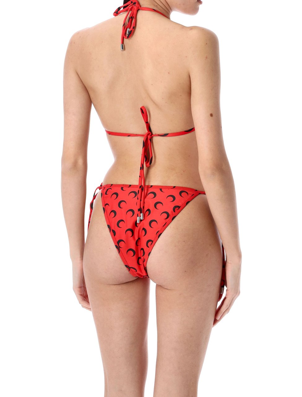 Marine Serre Moon bikini set Rood