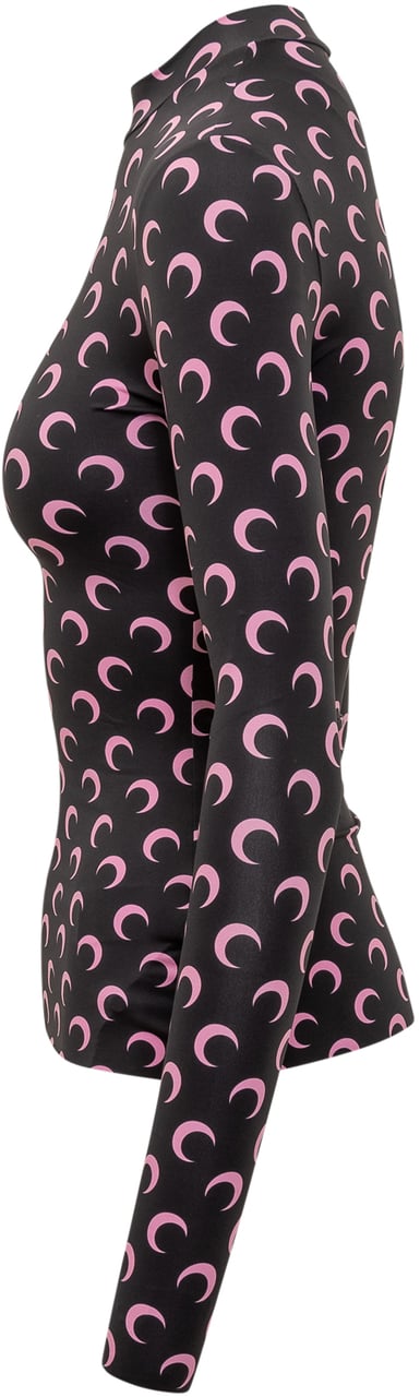 Marine Serre Top Marine Serre Moon Jersey Zwart