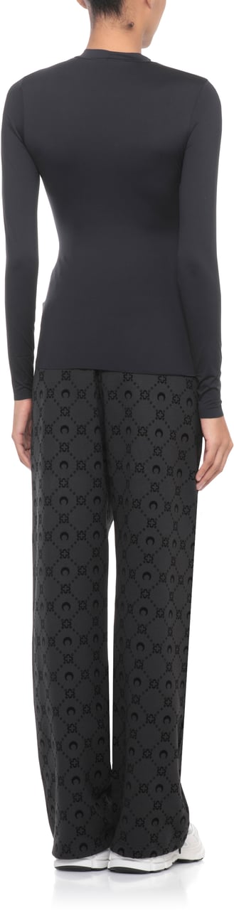 Marine Serre Sweaters Black Zwart