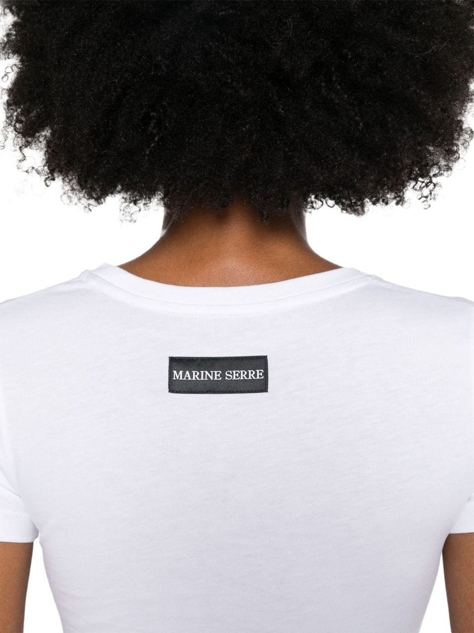 Marine Serre T-Shirts And Polos White Wit