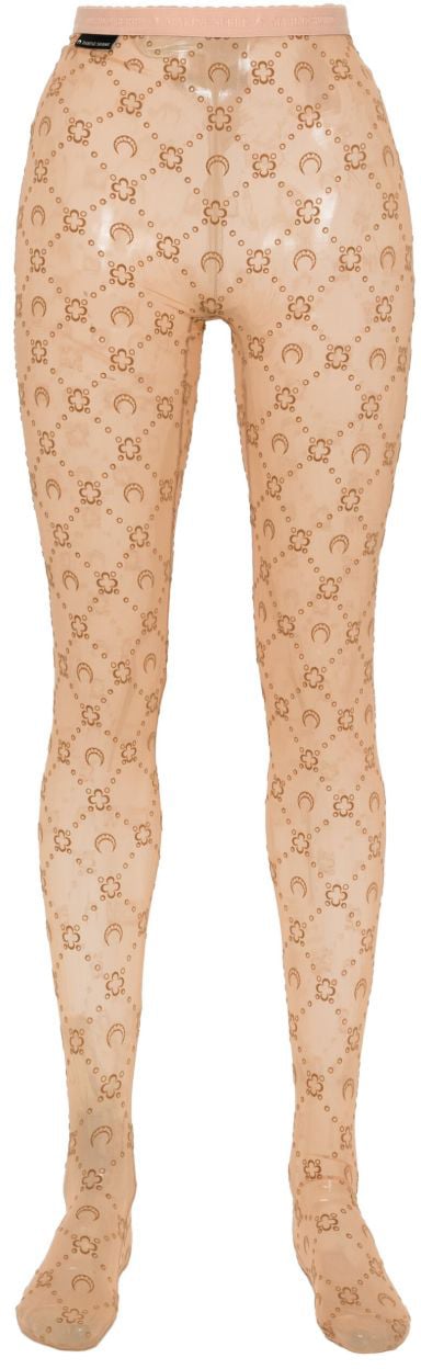 Marine Serre Underwear Camel Beige