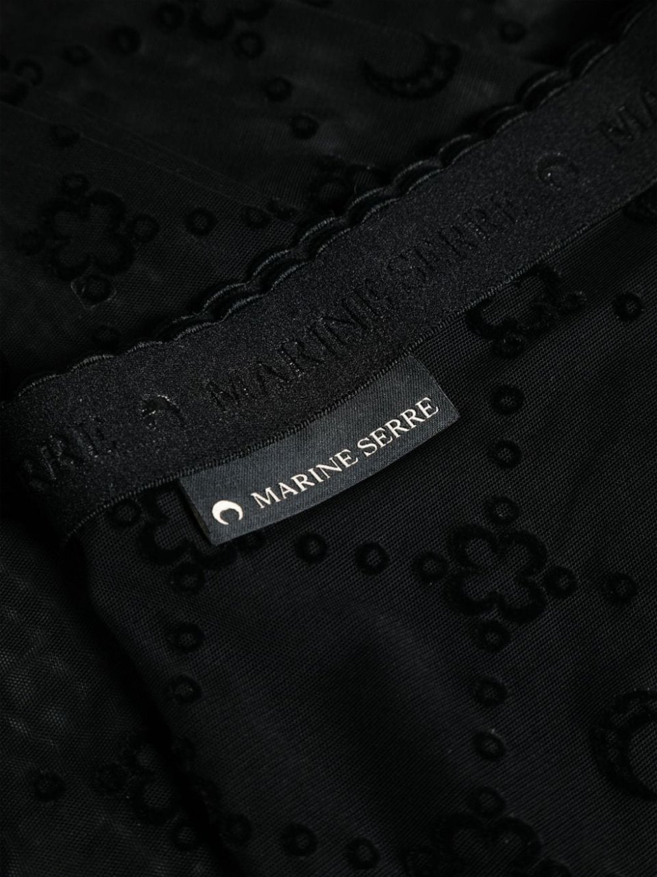 Marine Serre Underwear Black Zwart