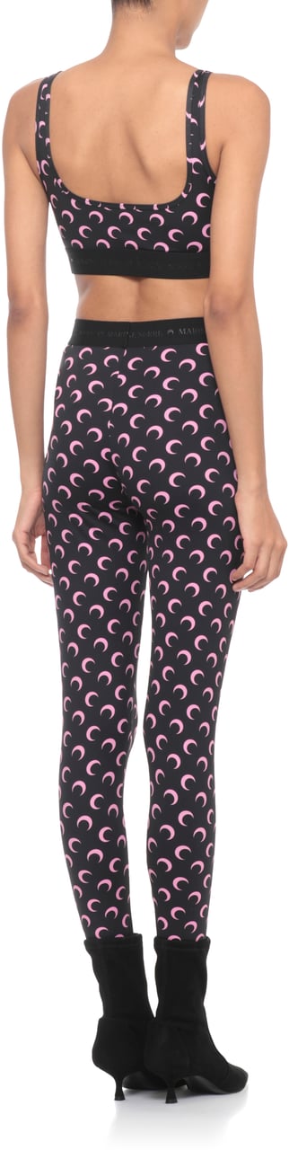 Marine Serre Top Black Zwart