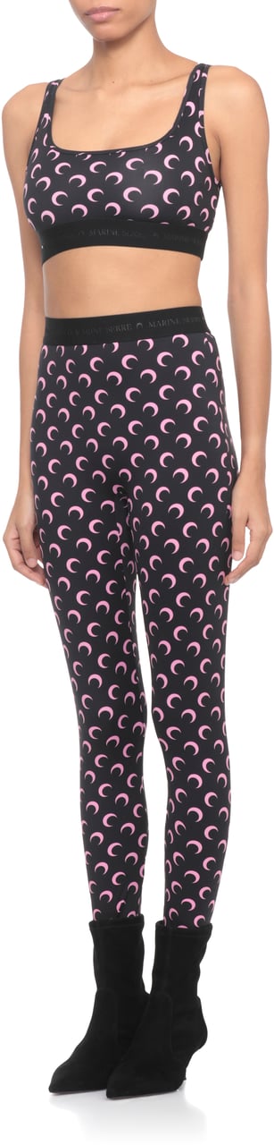 Marine Serre Top Black Zwart