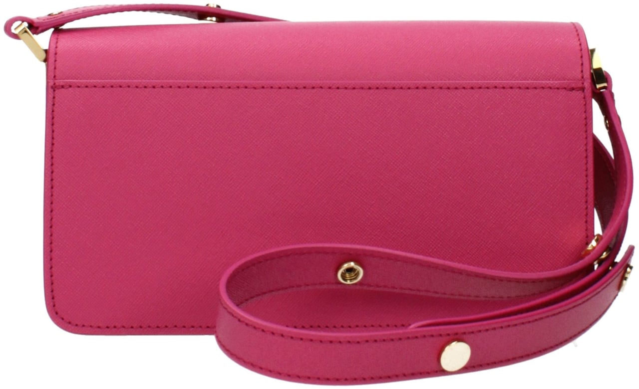 Marni Pink Leather Shoulder Bag Roze