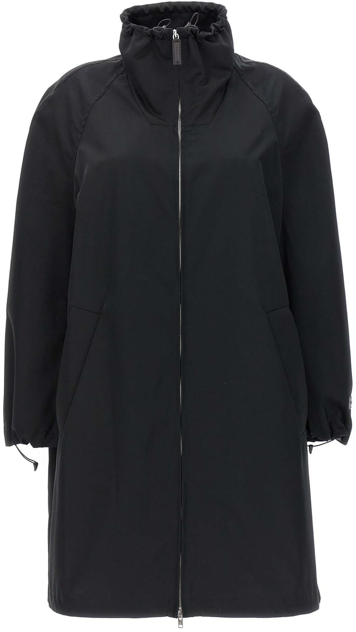 Marni Black Polyester Parka Zwart