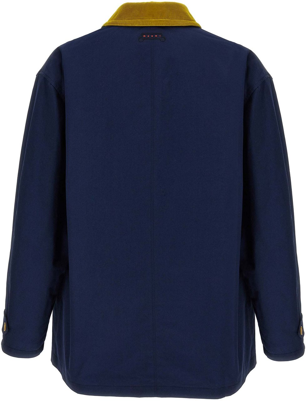 Marni Blue Cotton Parka Blauw