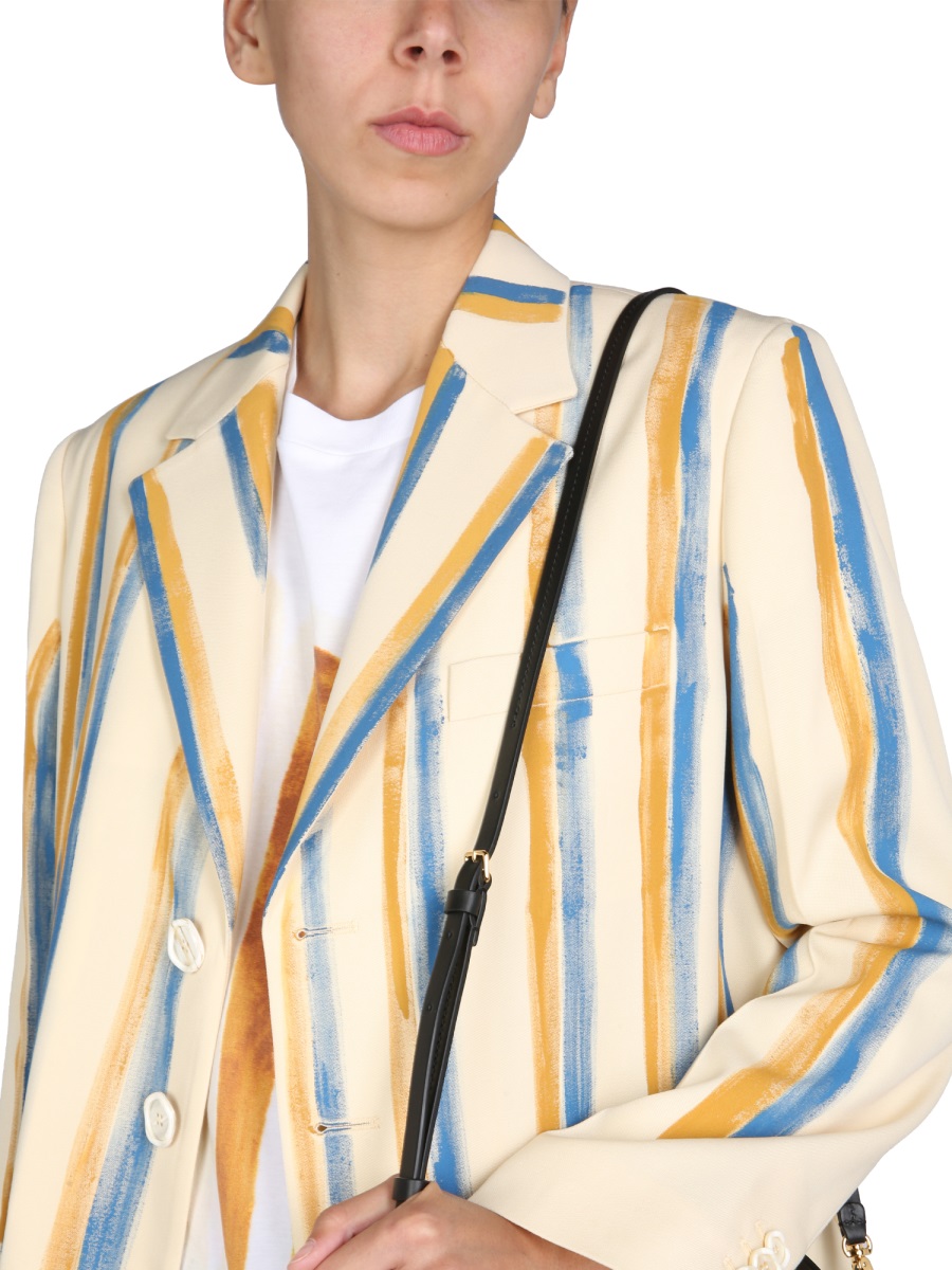 Marni SINGLE-BREASTED JACKET Wit