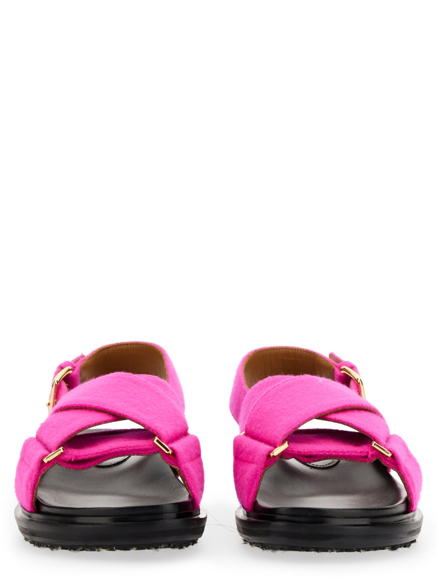 Marni CRISS CROSS SANDAL Roze