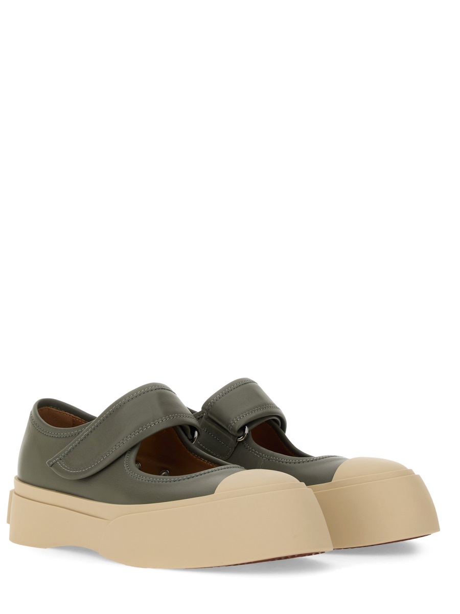 Marni MARY JANE SNEAKER Grijs