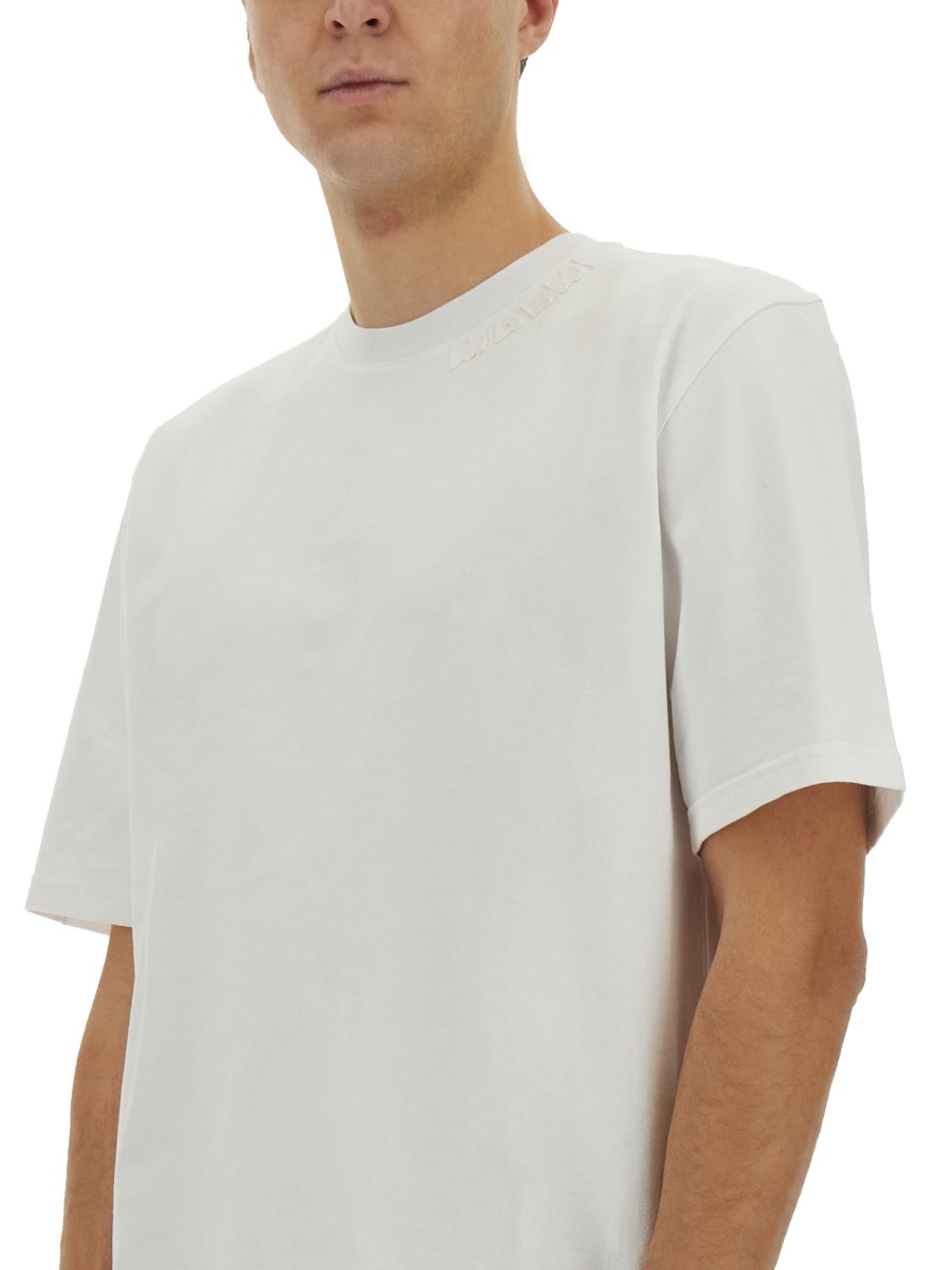 Marni OVERSIZED COTTON T-SHIRT Wit