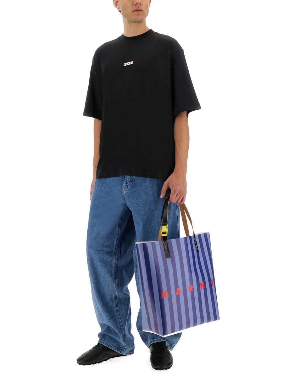 Marni MINI LOGO T-SHIRT Zwart