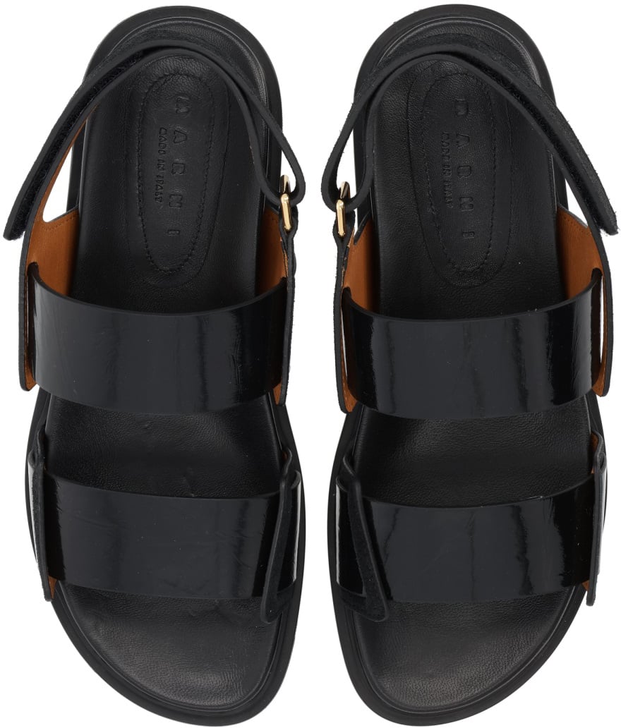 Marni SANDAL "FUSSBETT" Zwart