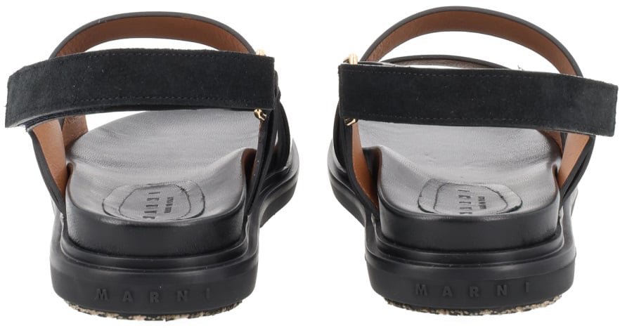 Marni SANDAL "FUSSBETT" Zwart