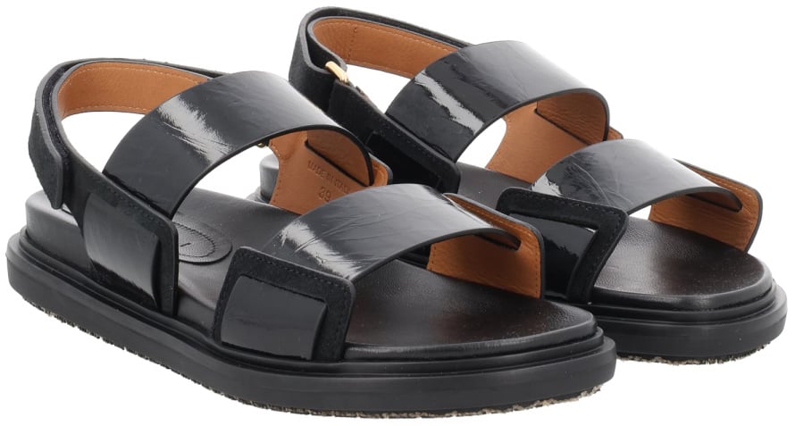 Marni SANDAL "FUSSBETT" Zwart