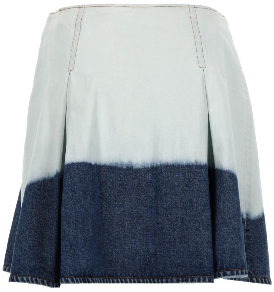 Marni DENIM MIDI SKIRT Wit