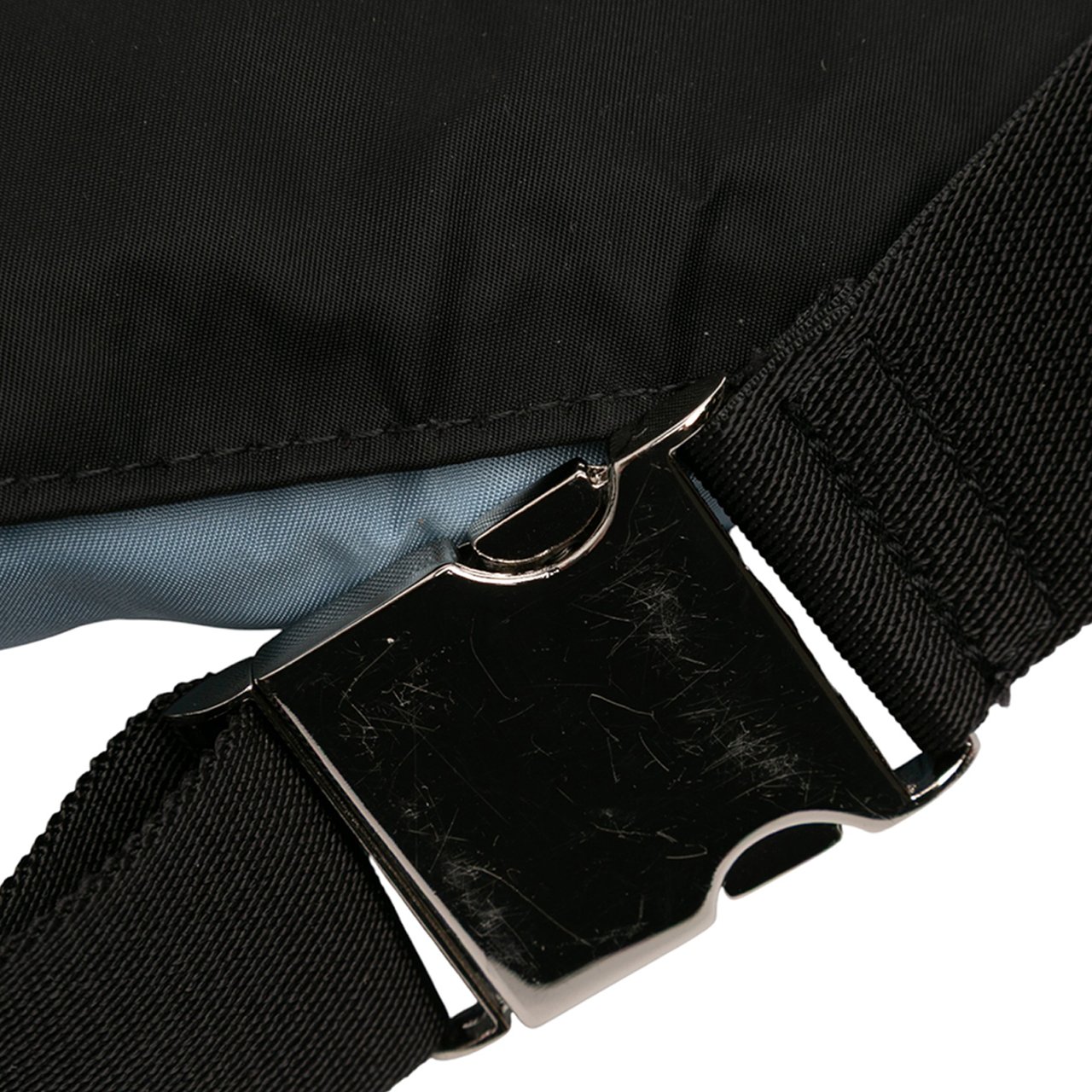 Marni Tricolor Nylon Belt Bag Blauw