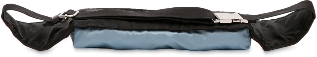 Marni Tricolor Nylon Belt Bag Blauw