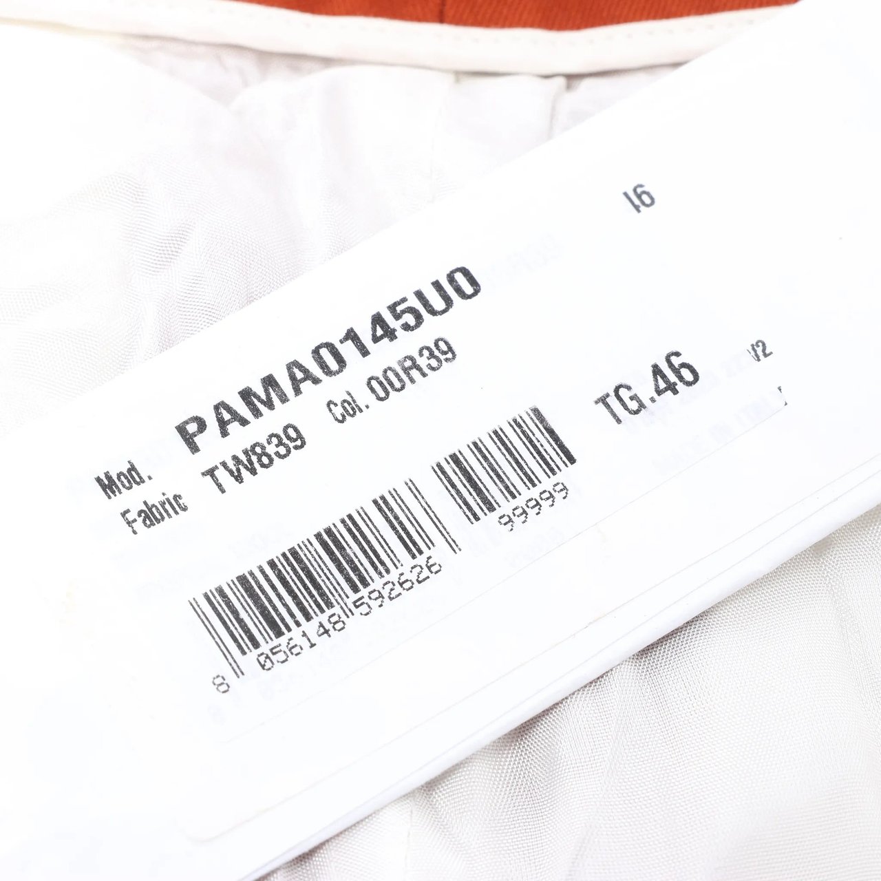 Marni Orange Pants, Size 46 IT Oranje