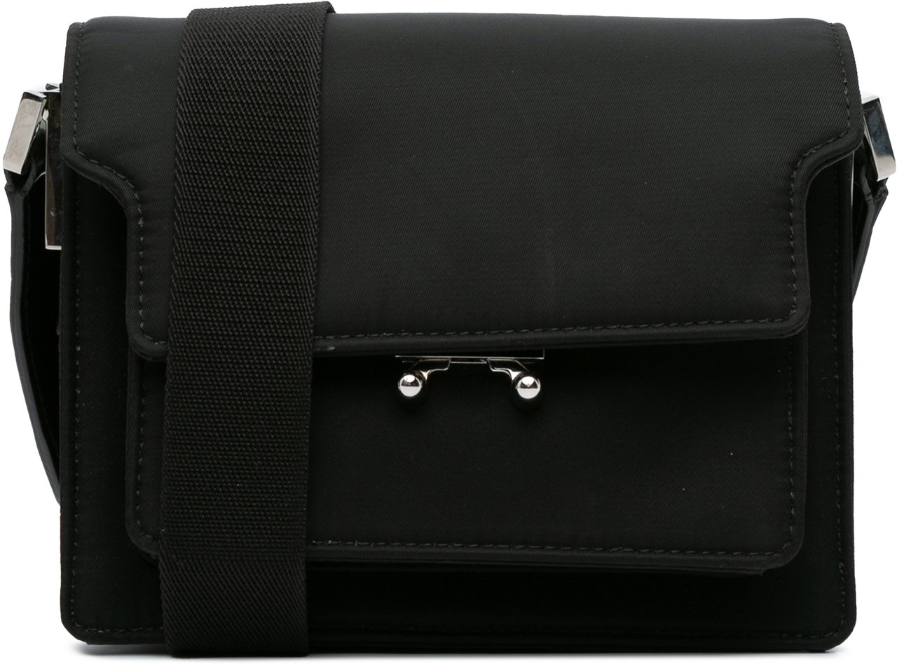 Marni Mini Nylon Trunk Zwart