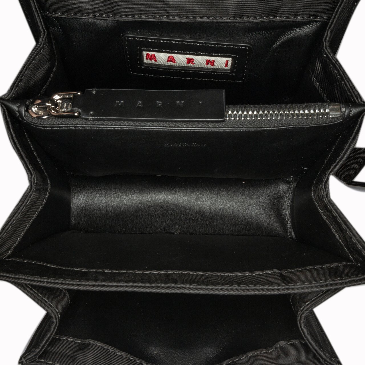 Marni Mini Nylon Trunk Zwart