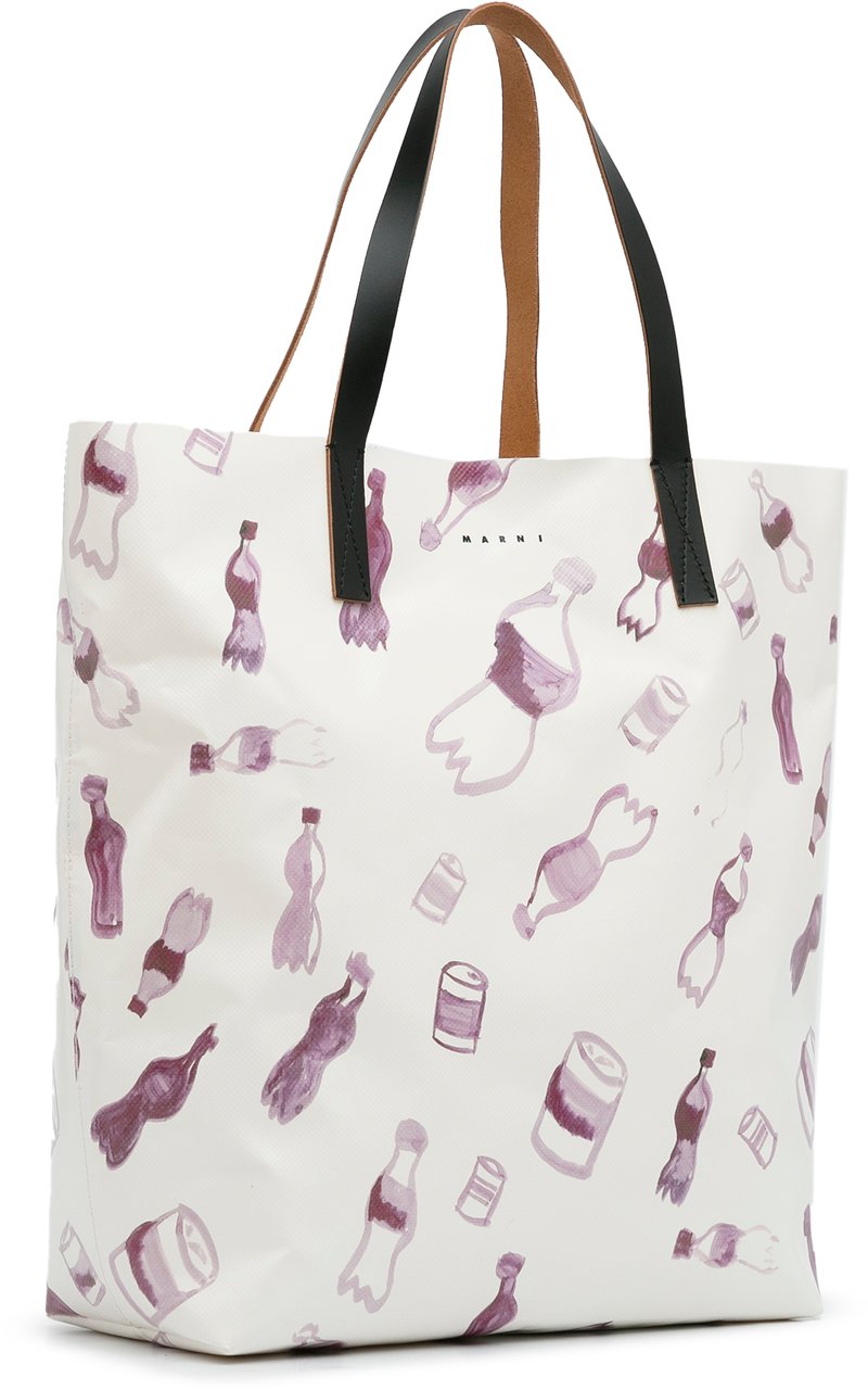 Marni Printed Tote Bag Wit