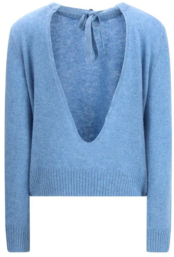 Marni Blue Cashmere Sweatshirt Groen