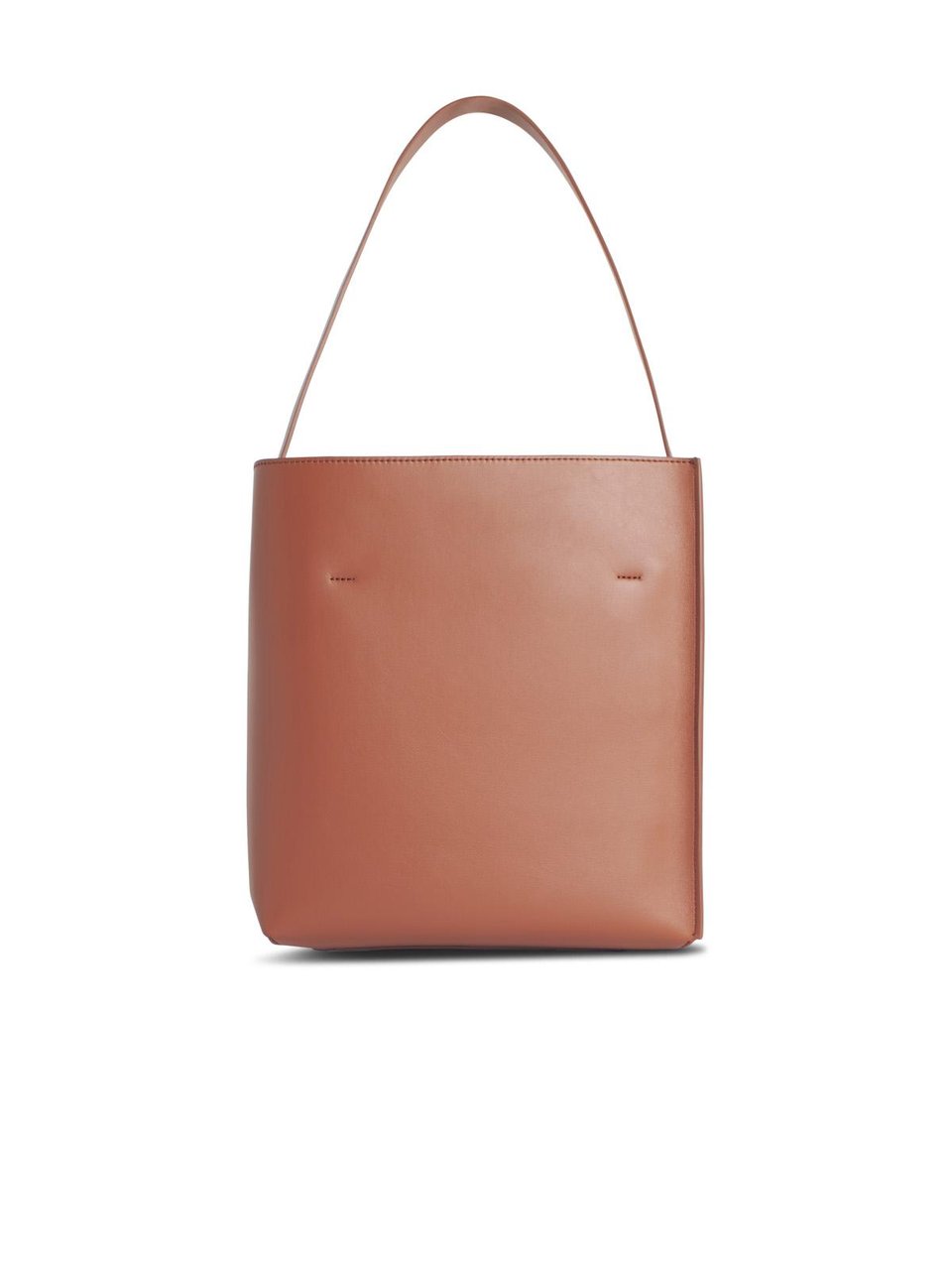 Marni Museo' Brown Leather Bag Neutraal