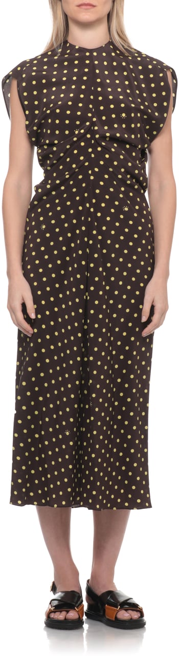 Marni Dresses Brown Bruin