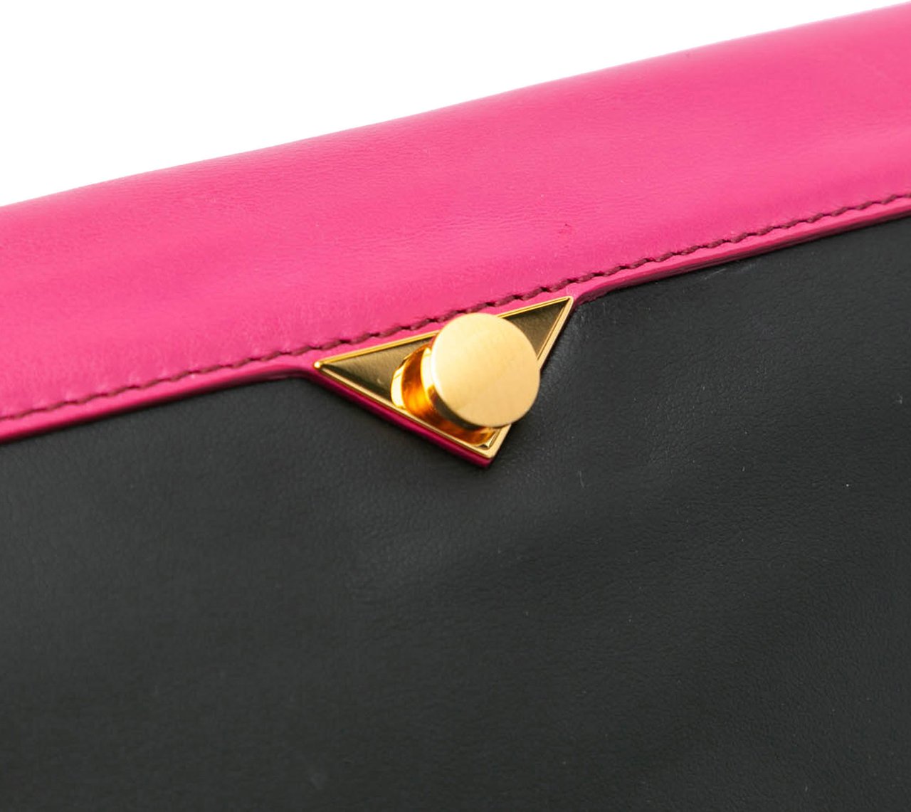 Marni Small Leather Prisma Crossbody Roze