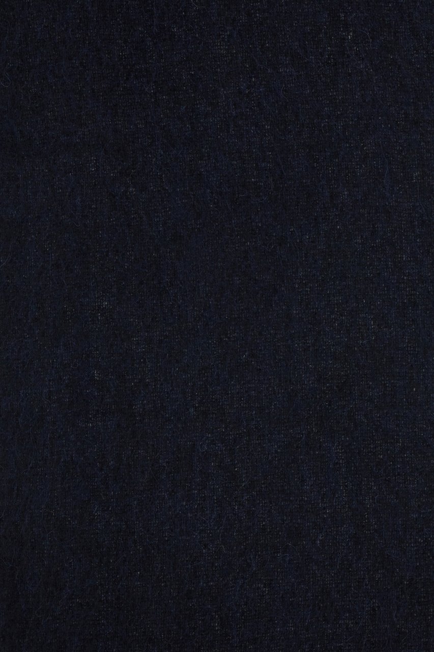 Marni Marni Black alpaca blend scarf Zwart