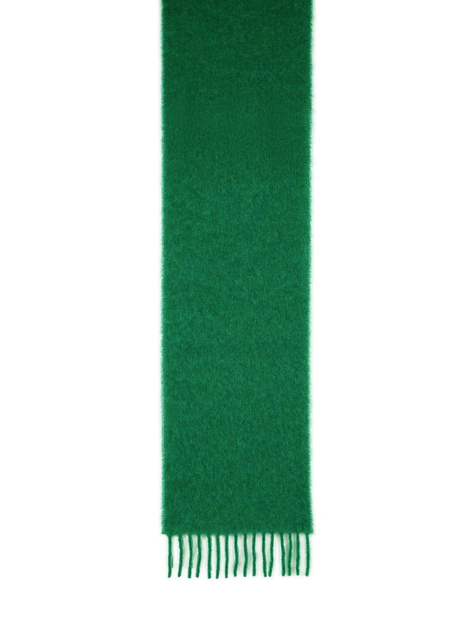 Marni Green Brushed Alpaca Blend Scarf Groen