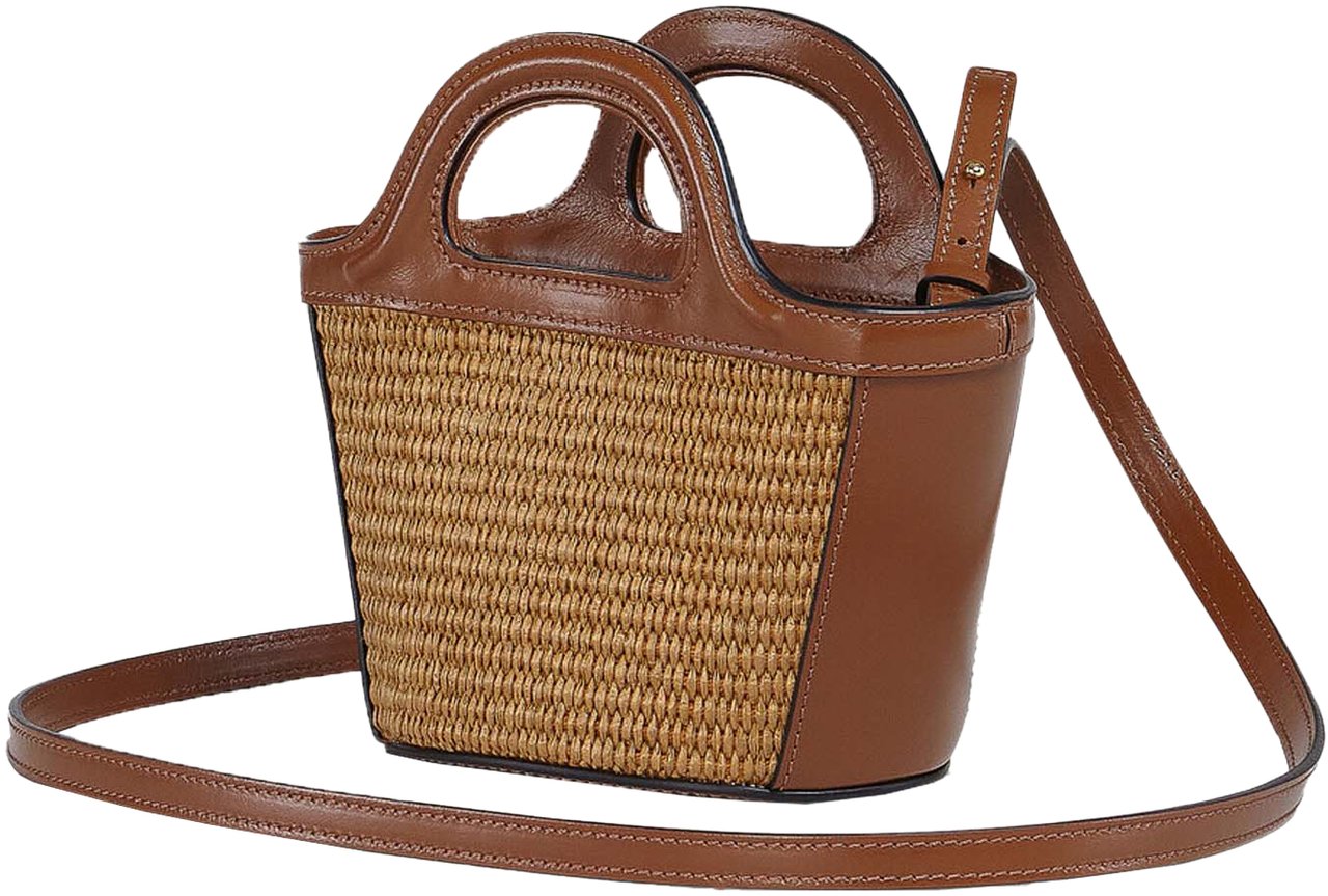 Marni Bags Raw Sienna Bruin
