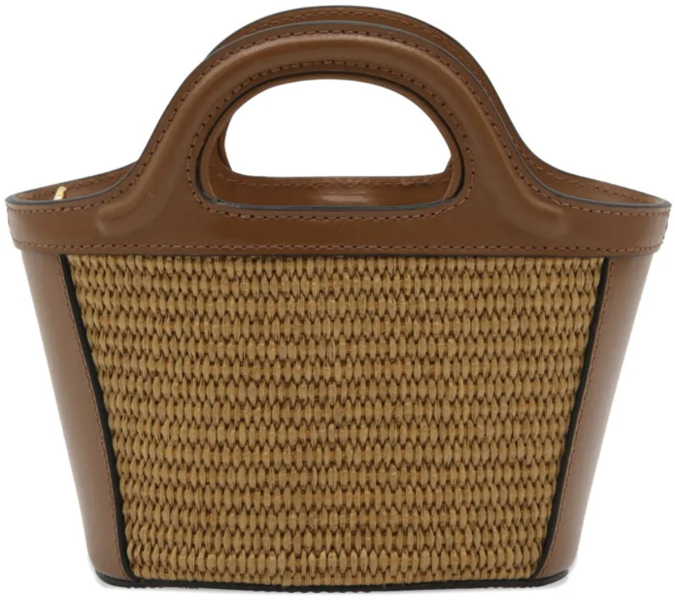 Marni Tropicalia Micro Brown Bruin