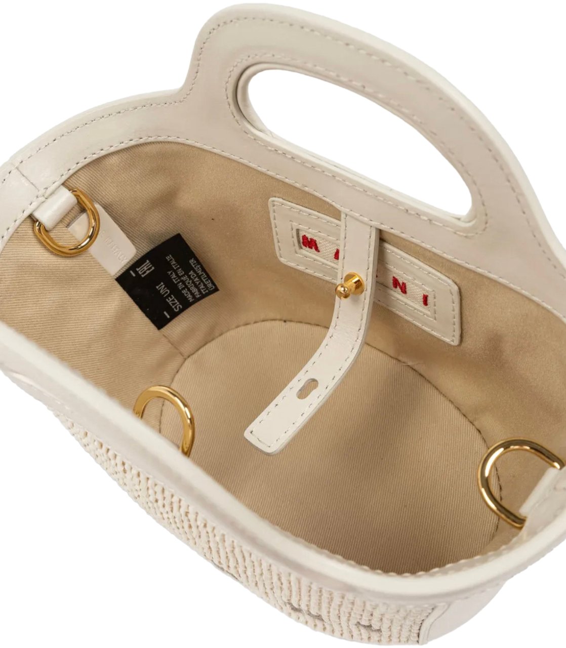 Marni Tropicalia Micro White Wit