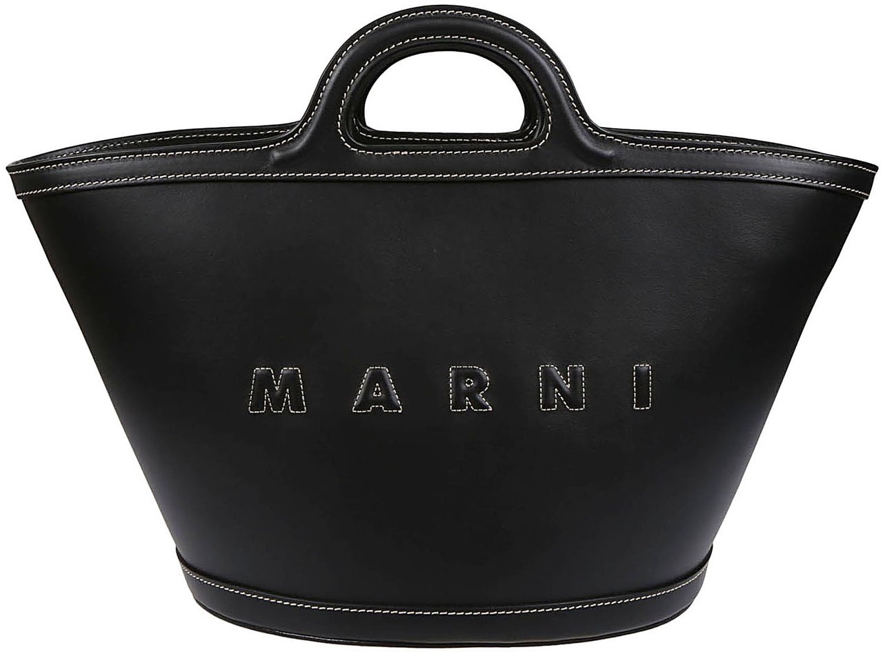 Marni Tropicalia Small Handbag Black Zwart