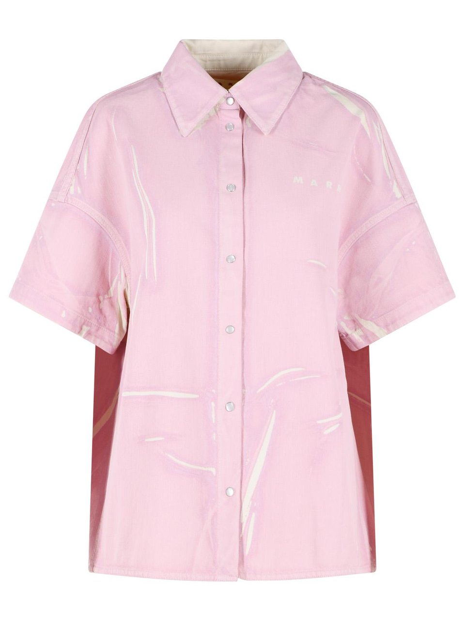 Marni Pink Cotton Shirt Neutraal