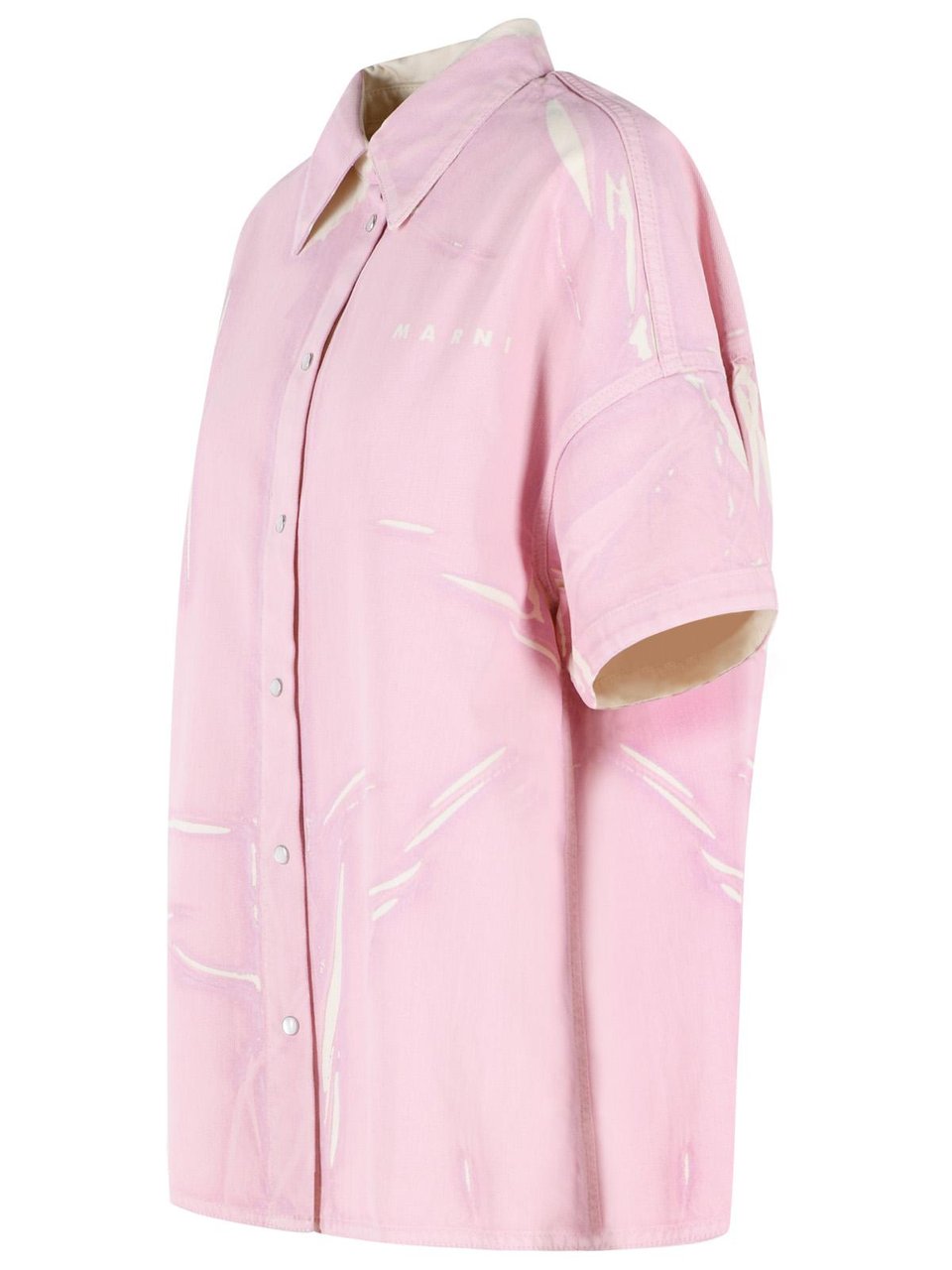 Marni Pink Cotton Shirt Neutraal