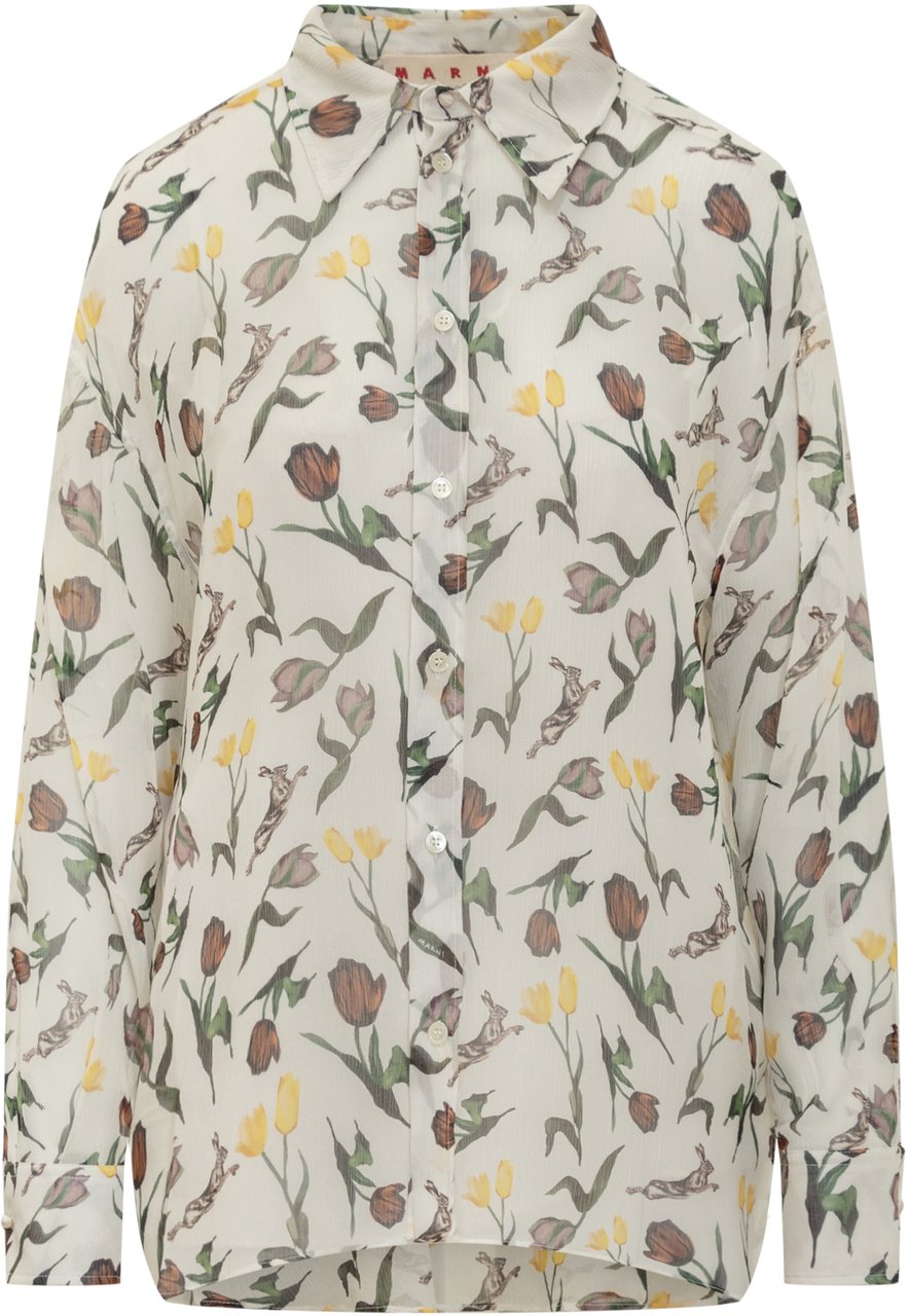 Marni Camicia Marni Wit