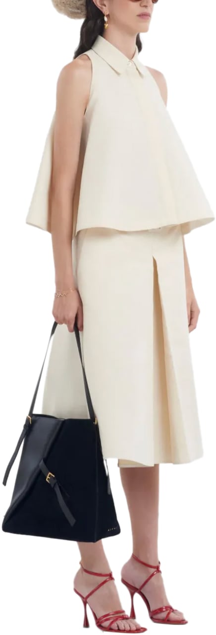 Marni Shirt Top Beige Beige