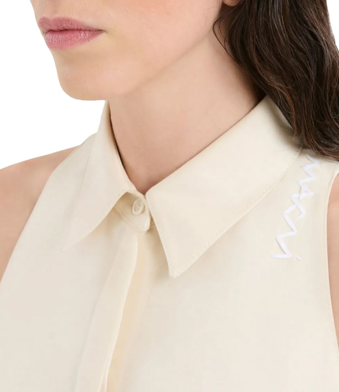 Marni Shirt Top Beige Beige