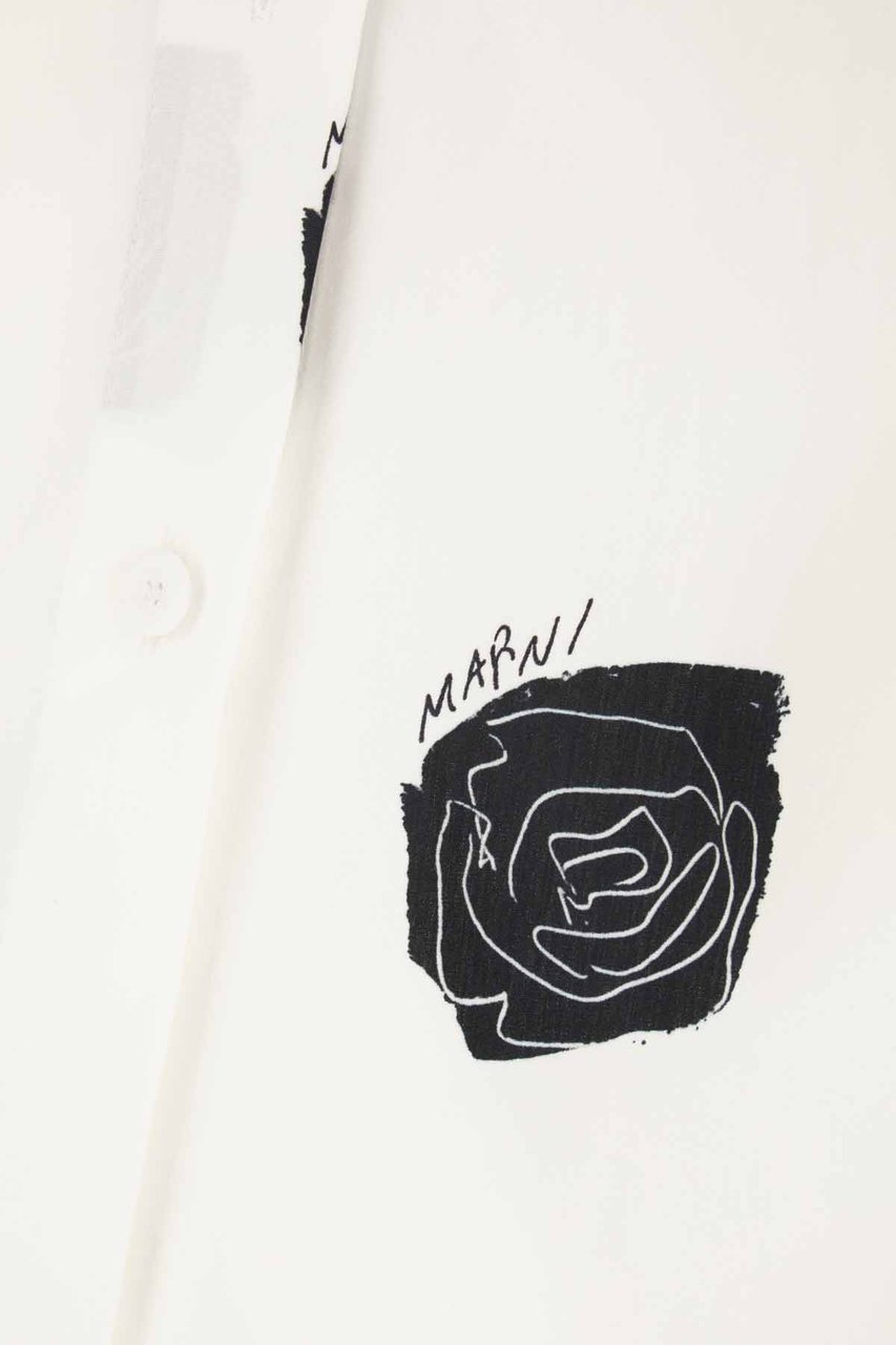 Marni Marni Printed cotton shirt Divers